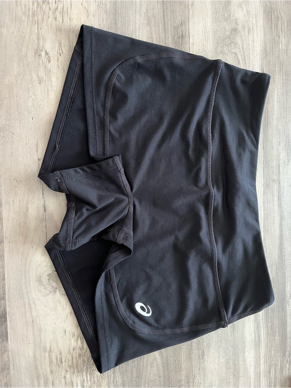 Asics Black Women's Athletic Shorts with Inner Liner